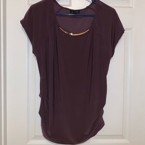 Plum Blouse